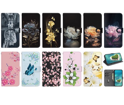 Leder flip case für v40 - für, lg